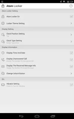 Atom Locker android App screenshot 1